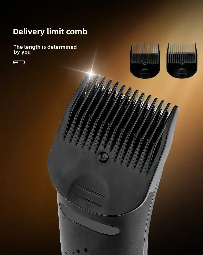 Electric Beard Trimmer for Men Cordless Hair Clippers Trimmer Set Waterproof Men Grooming Kit for Shaving Face Body Hair Trimmer