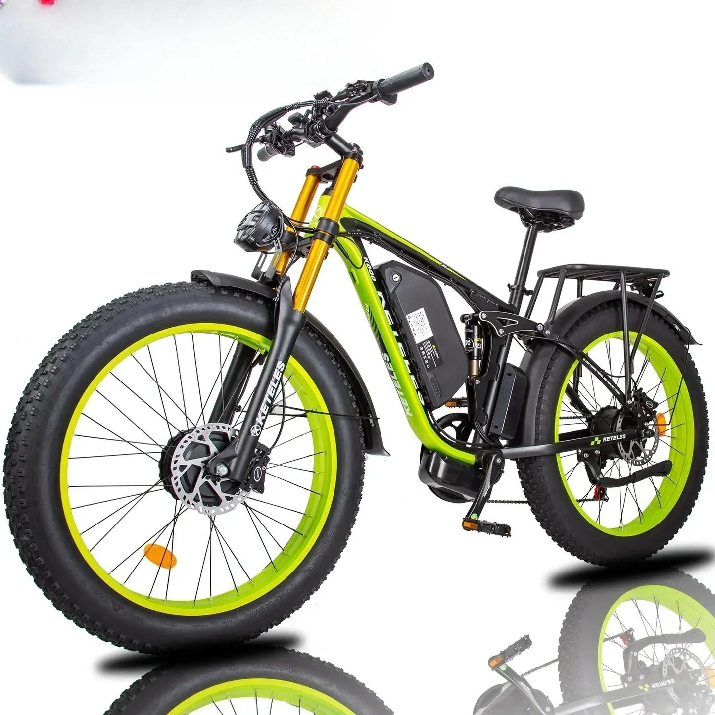 Y Motorcycle for Adult 2000W Dual Motor 48V 23AH Fat Tire Hydraulic Brake Soft Tail Frame Hydraulic Big Front Fork Ebike