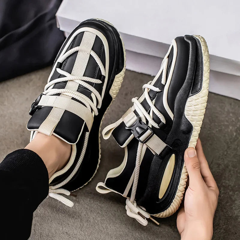 Fashion Men's Sneakers 2025 Trend Personalized Casual Men Shoes Comfort Platform vulcanized Shoes for Men Zapatillas De Hombre