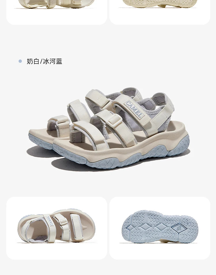 GOLDEN CAMEL Outdoor Men's Sandals for Women Creek Wading Sandal Quick-dry Non-slip Sports Beach Shoes for Men Summer Breathable