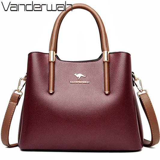 Luxury Handbags Women Bags Designer Casual Tote Female Leather Top-Handle Bags For Women Shoulder Messenger Bag High Quality Sac