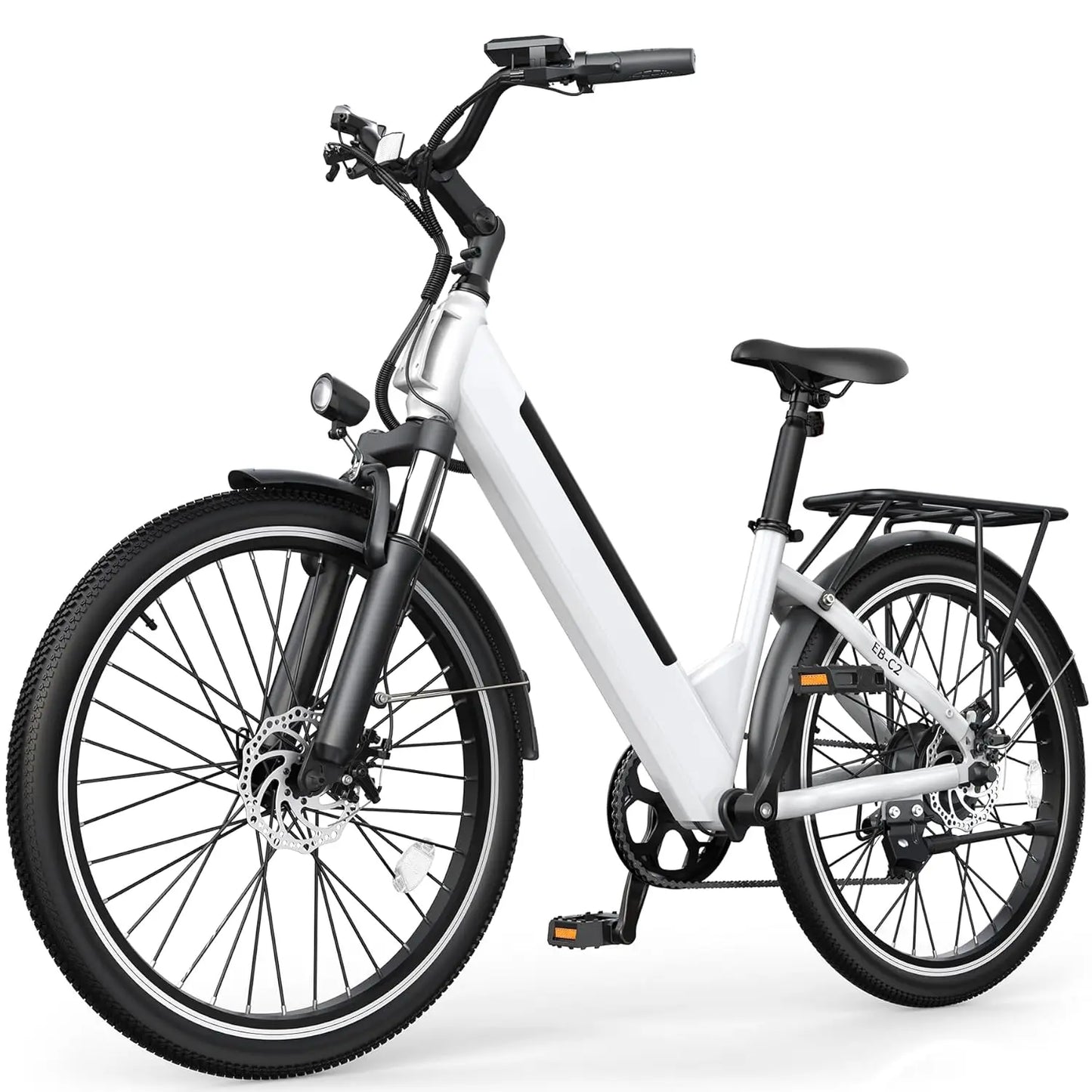 Electric Bike for Adults,26" Step-Thru EBike with 1000W Peak Motor,50 Miles 21.7MPH Adult Electric Bicycles with, Customized