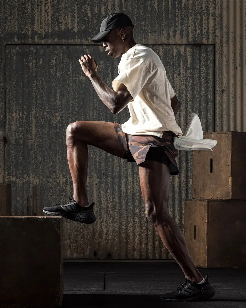 Men's Running Shorts Quick Dry Fitness Training Gyms Shorts Mens Summer Short Pants Male Jogger Workout Beach Sport Shorts Men