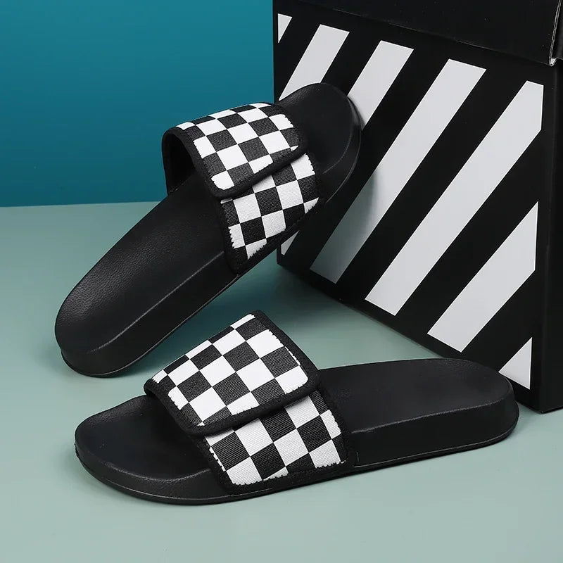 Slippers for Men To Wear Outside in Summer Men's Non-slip and Anti-odor Comfortable Soft Flip-flops Outdoor Trendy Sandals
