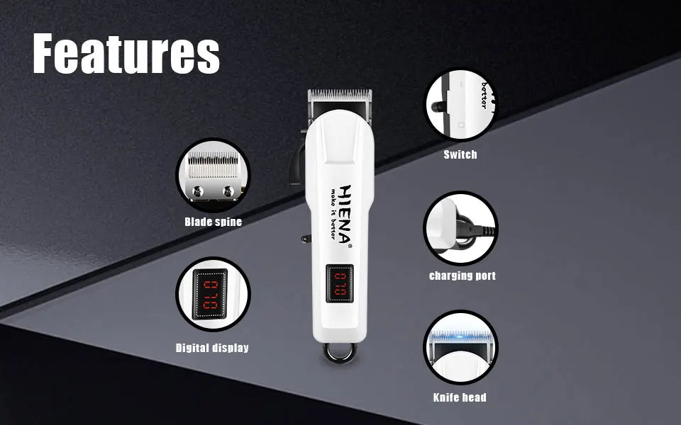 Hair Clipper Or Blade Hair Cut Maching Trimmer Men Professional Clipper Machine Rechargeable Trimmer Professional Hair Trimmer