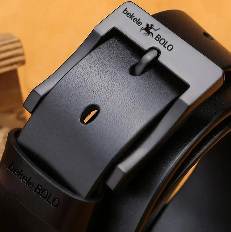 2024 Famous Luxury Brand Designer Jeans Belts for Men Real Genuine Leather Men's Fashion Metal Alloy Pin Buckle Business Belt