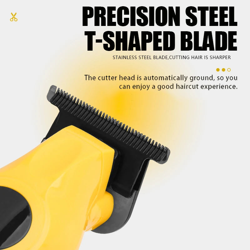 KM-1743 Professional Hair Clippers Set for Men Wireless USB Charging Hair Trimmer Machine Men's Professional Hair Clippers