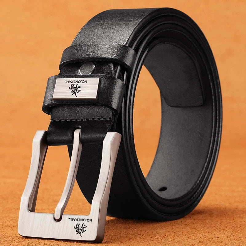 2025New Men's  Leather Belts Luxury Strap Male Belts For Fashion Classice Vintage Pin Buckle Men Belt High Quality