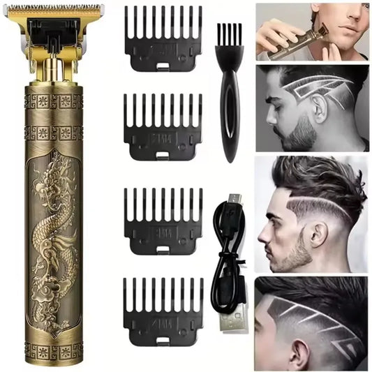 Electric Hair Clipper for Men 0mm Precision Beard Shaver Body Hair Trimmer Barber Machine Haircut Repair Tool