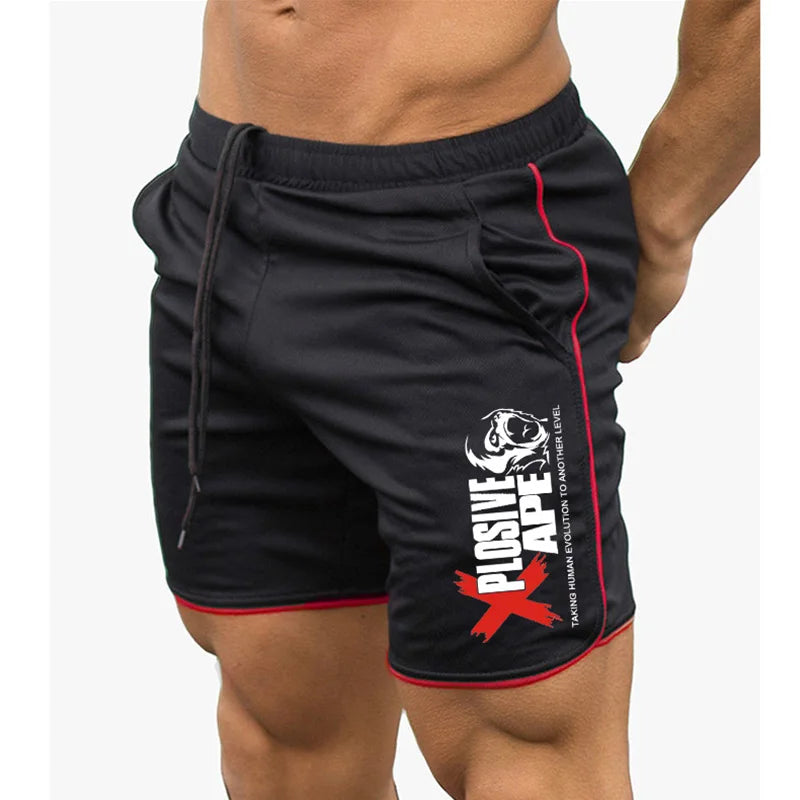 Gym shorts Men Running Jogging Shorts Sport Men Fitness Training Shorts Summer Male Quick Dry Jogging Short Pants