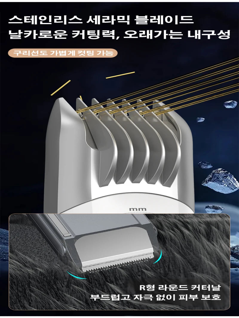 Electric hair clippers for home use, salon use, and professional hair clippers.