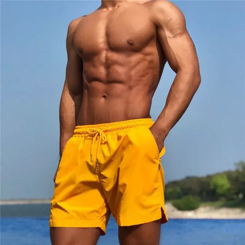 Shorts for Men Sweat Blue Man Short Pants Swim Gym Beach Drawstring Xxl Baggy Novelty in Y2k No Logo Elastic Designer Thin Loose