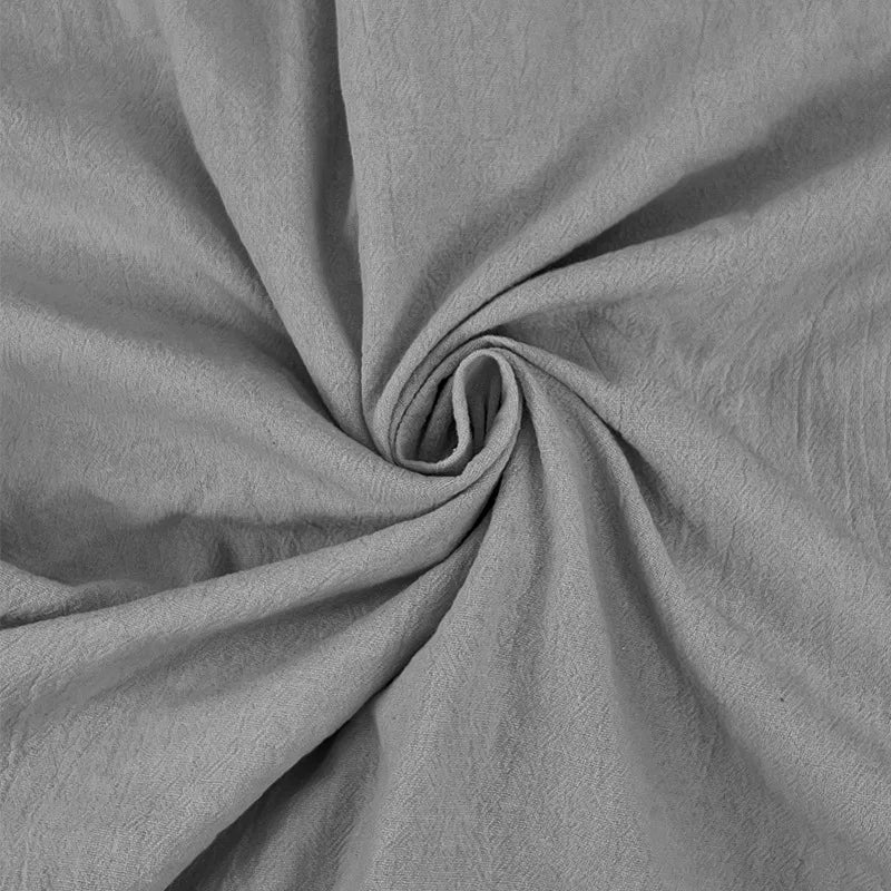 Men's Beach Casual Shirts Cotton Linen Hooded Long Sleeve Shirt Man Fashion Loose Solid Button Cardigan Streetwear Tops Clothing