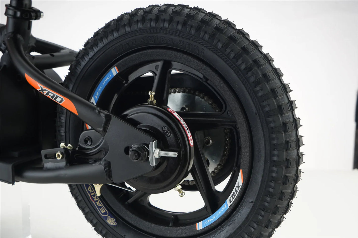 12-inch Children's Electric Bicycle Outdoor Off-road Portable Shock-absorbing Scooter