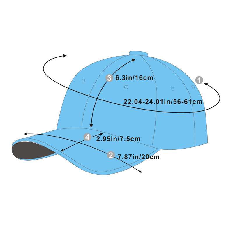 2-Pack USA Embroidered Baseball Caps for Men and Women – Hip Hop Style Snapback Sun Visor Hats for Outdoor Sports