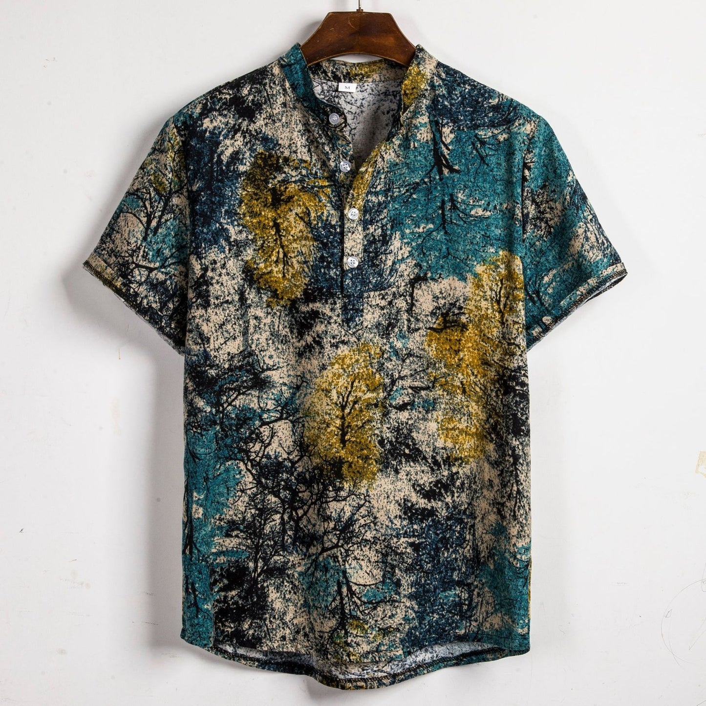Men's Bamboo And Linen Shirt