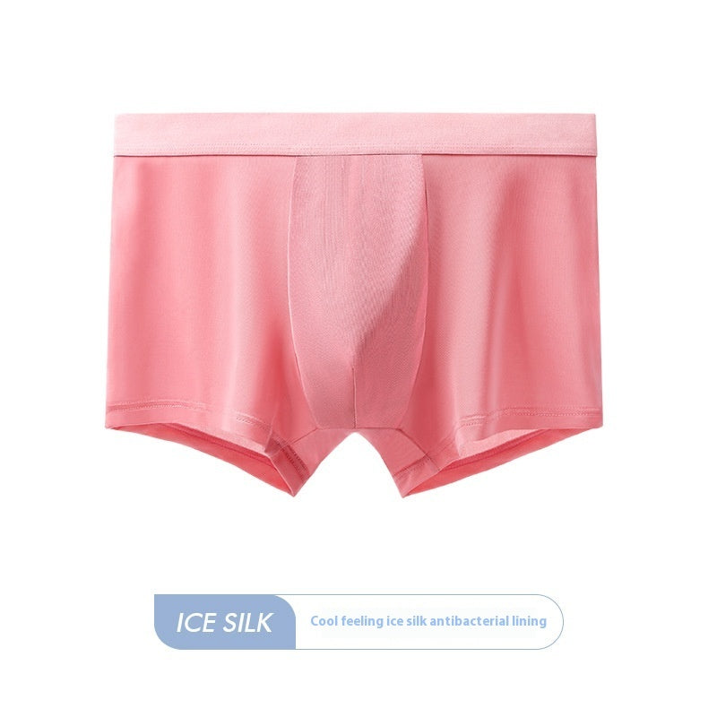 Men's Ice Silk Summer 5A Antibacterial Underwear