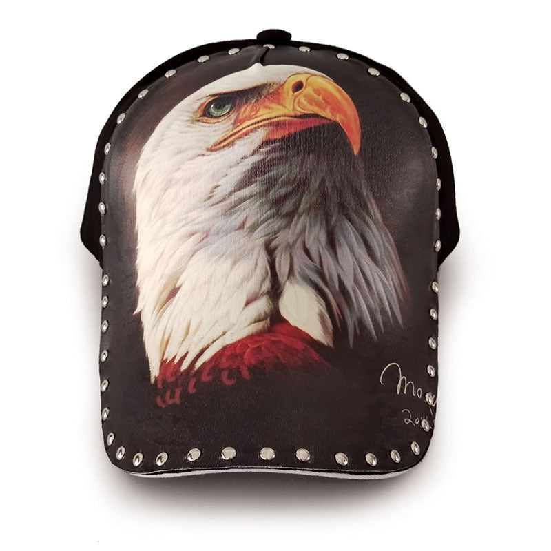 Eagle trucker hat, hats snapback,hats for men and women,for summer,baseball caps, flat brimmed cap duck tongue cap, travel, daily sunscreen cap, hats golf cubs,party available