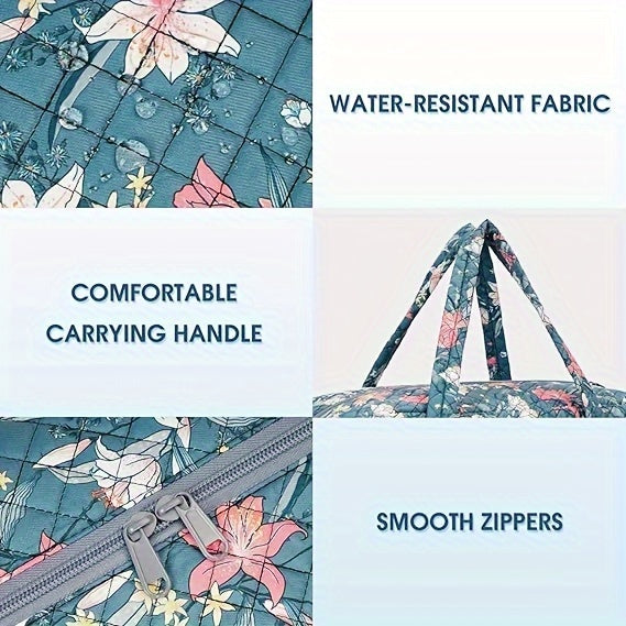 Travel Duffel Bags For Women And Girls Waterproof Gym Bag Laptop Carry-On Luggage Weekend Travel Organizer 25L