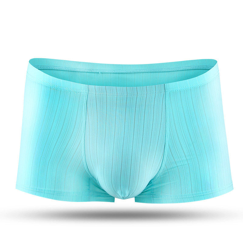 Men's Ice Silk Seamless Underwear In Summer