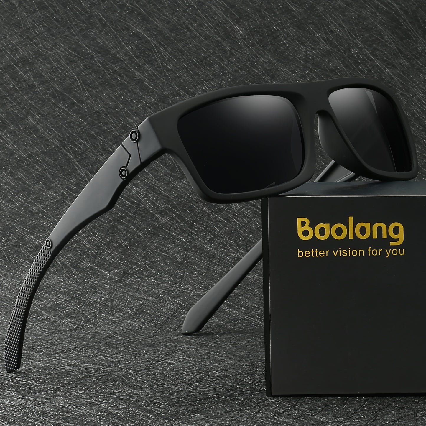 Baolang, Fantasy Exquisite Classic Square Polarized Sunglasses, For Men Women Casual Business Outdoor Sports Party Vacation Travel Driving Fishing Supply Photo Prop, Ideal Choice For Gift