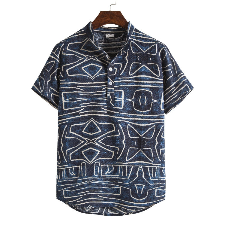 Men's Bamboo And Linen Shirt