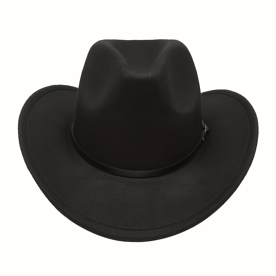 Vintage-Inspired 4-Pack Unisex Fedora Hats - Classic Cowboy/Cowgirl Panama Caps with Slim Band - High-Quality Woven Polyester, Machine Washable, Ideal for Cosplay, Photo Props & Festivals