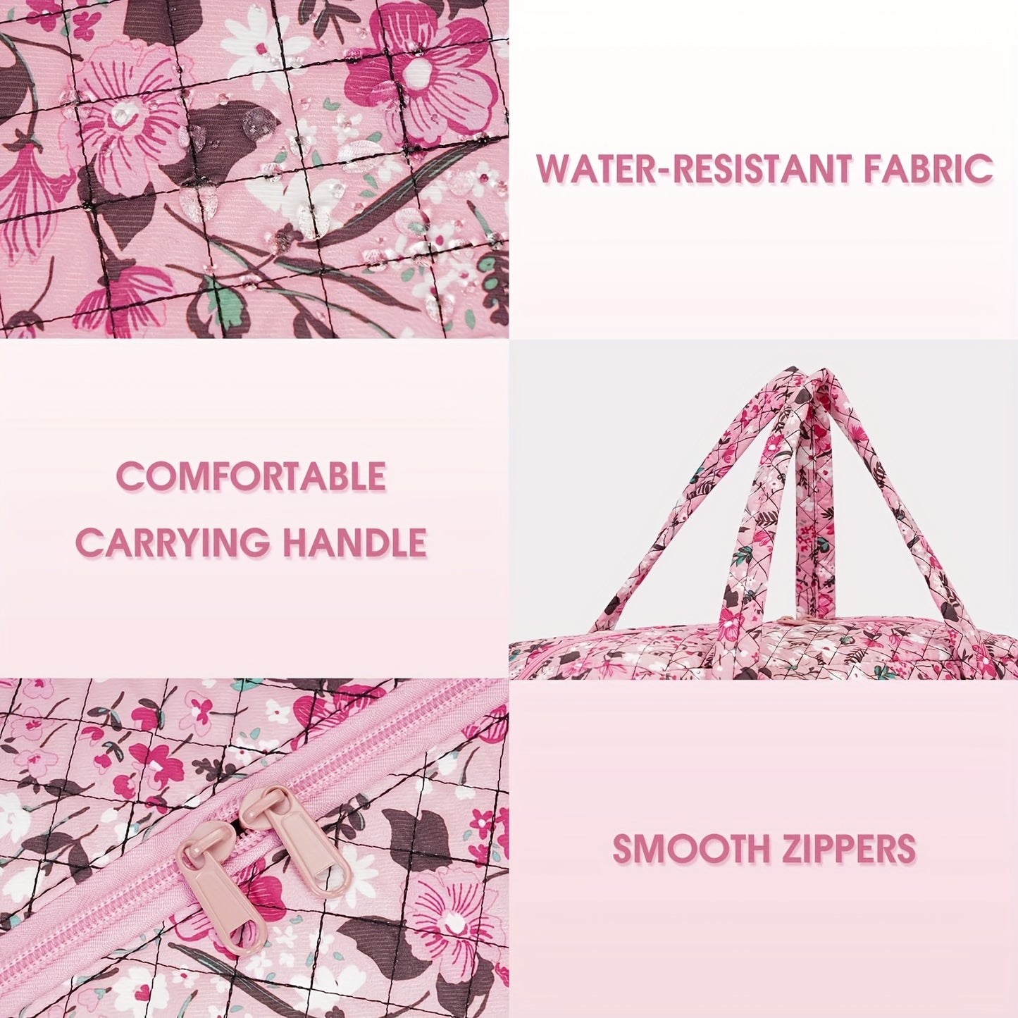 Travel Duffel Bags For Women And Girls Waterproof Gym Bag Laptop Carry-On Luggage Weekend Travel Organizer 25L