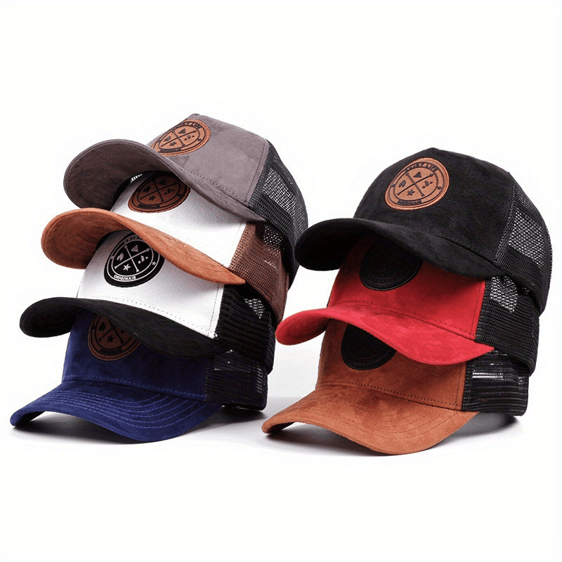 2pcs/set Men's Fashion Baseball Caps -Exquisite details Men's hats Ideal for friends, family and beloved ones Unique style headwear