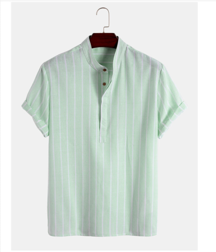 Men's Bamboo And Linen Shirt