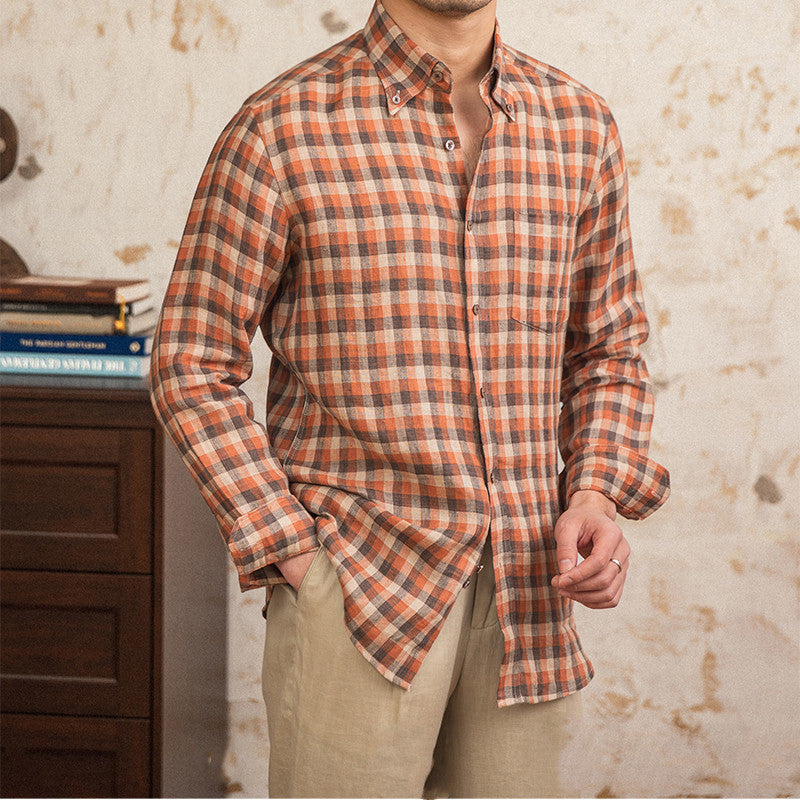 Linen Leisure Young Long Sleeve Shirt