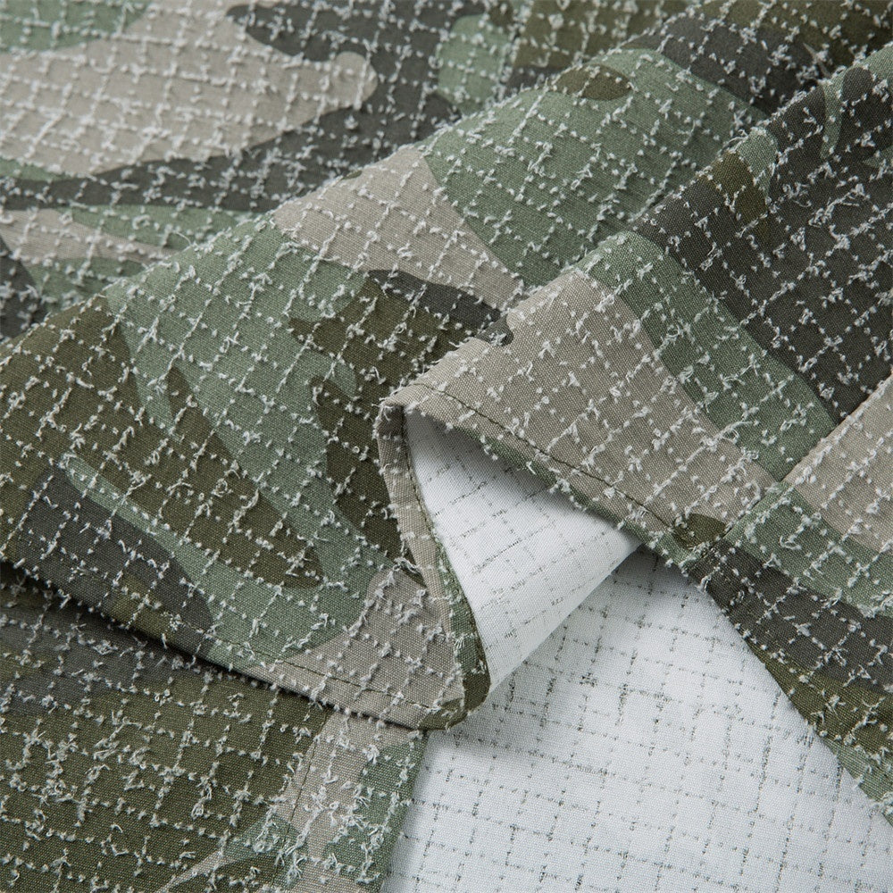 Men's American-style Retro Camouflage Short-sleeved Shirt