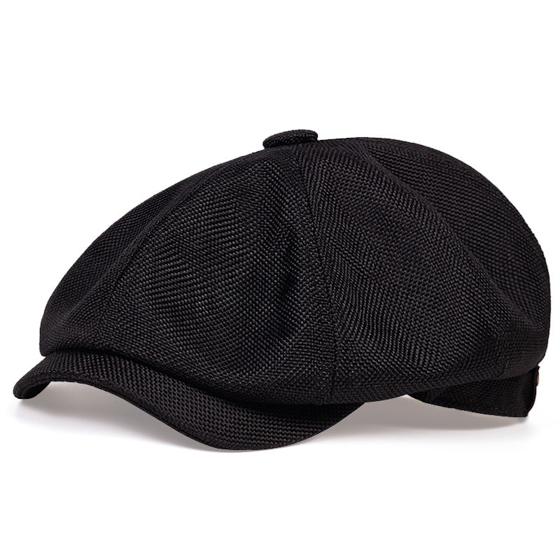 Newsboy Caps Polyester Mature Woven For Men And  Women