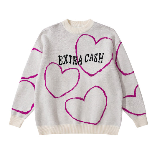 Bf Lazy Love Jacquard Sweater Men