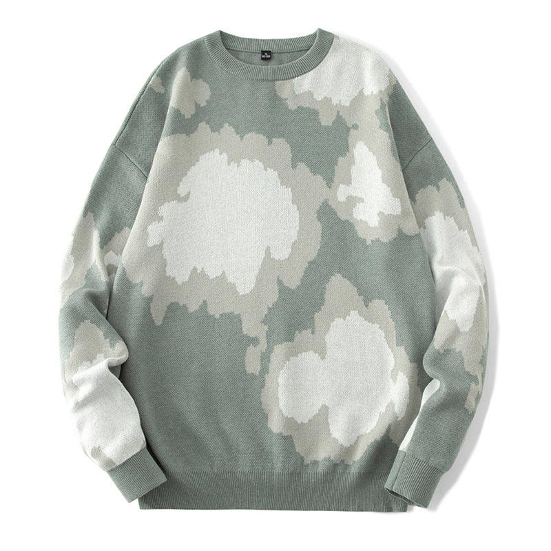 Round Neck Sweater Men And Women Loose Pullover Sweater