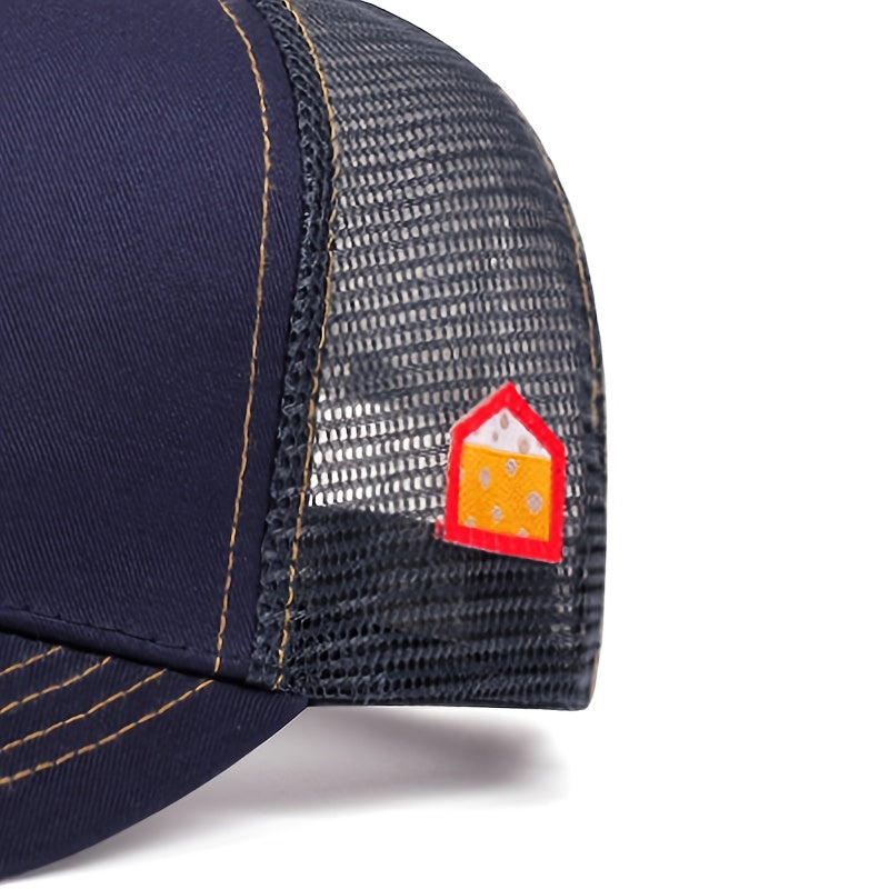 Hip-hop cartoon anime baseball caps, Men's and Women's outdoor summer mesh caps, American truck driver mesh caps, baseball caps