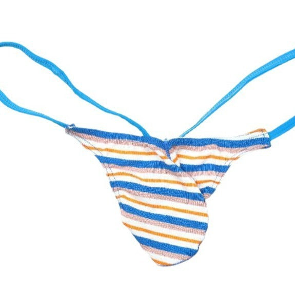 Men's Low Waist Ice Silk T-back