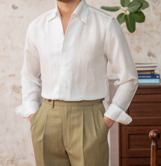 Breathable Casual Light Thin-piece Collar Shirt