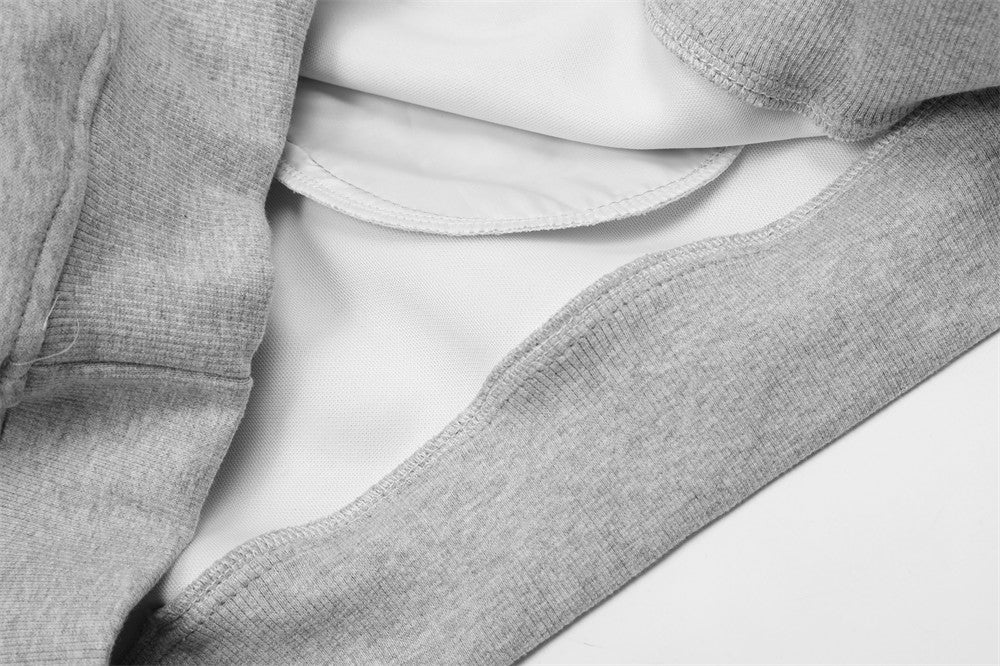 Half Zipper Hooded Sweater For Men