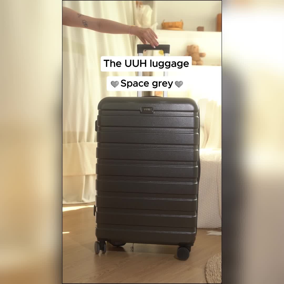 UUH 3PCS Suitcase Set, Lightweight Luggage with TSA Lock, 20/24/28 inch, Large capacity durable luggage, Waterproof Family Luggage Set