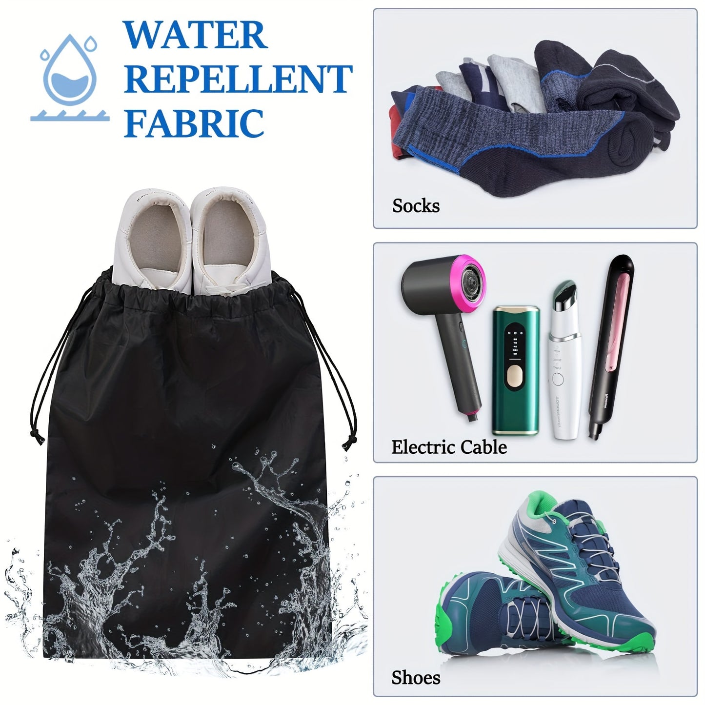 NUBILY Travel Backpack For Men Women 40L Flight Approved Carry On Backpack 17 Inch Waterproof Laptop Backpack Large Luggage Daypack Business College Weekender Overnight Backpack With Shoe Bag, Black Blue Grey