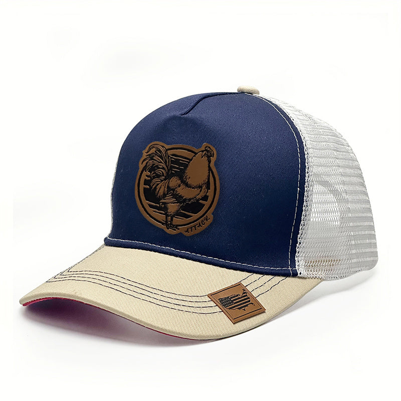 New fashion trend rooster pattern cap trucker hat hats snapback hats for men and women for summer baseball caps flat brimmed cap duck tongue cap travel daily sunscreen cap hats golf cubs party available outdoor sports