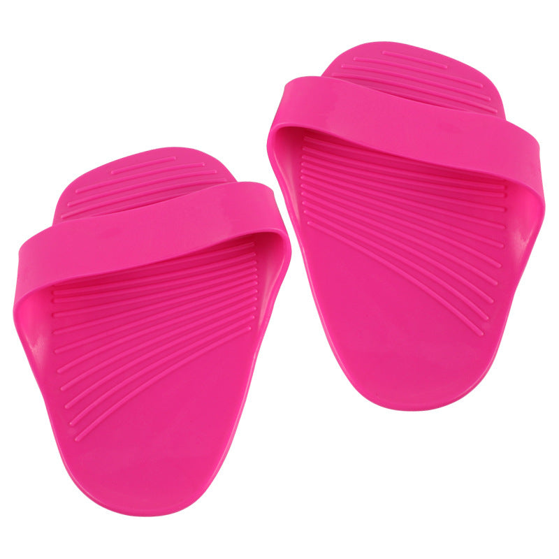 Silicone Hand Protector Sports Fitness Dumbbell Weightlifting Silicone Gloves Anti-wear
