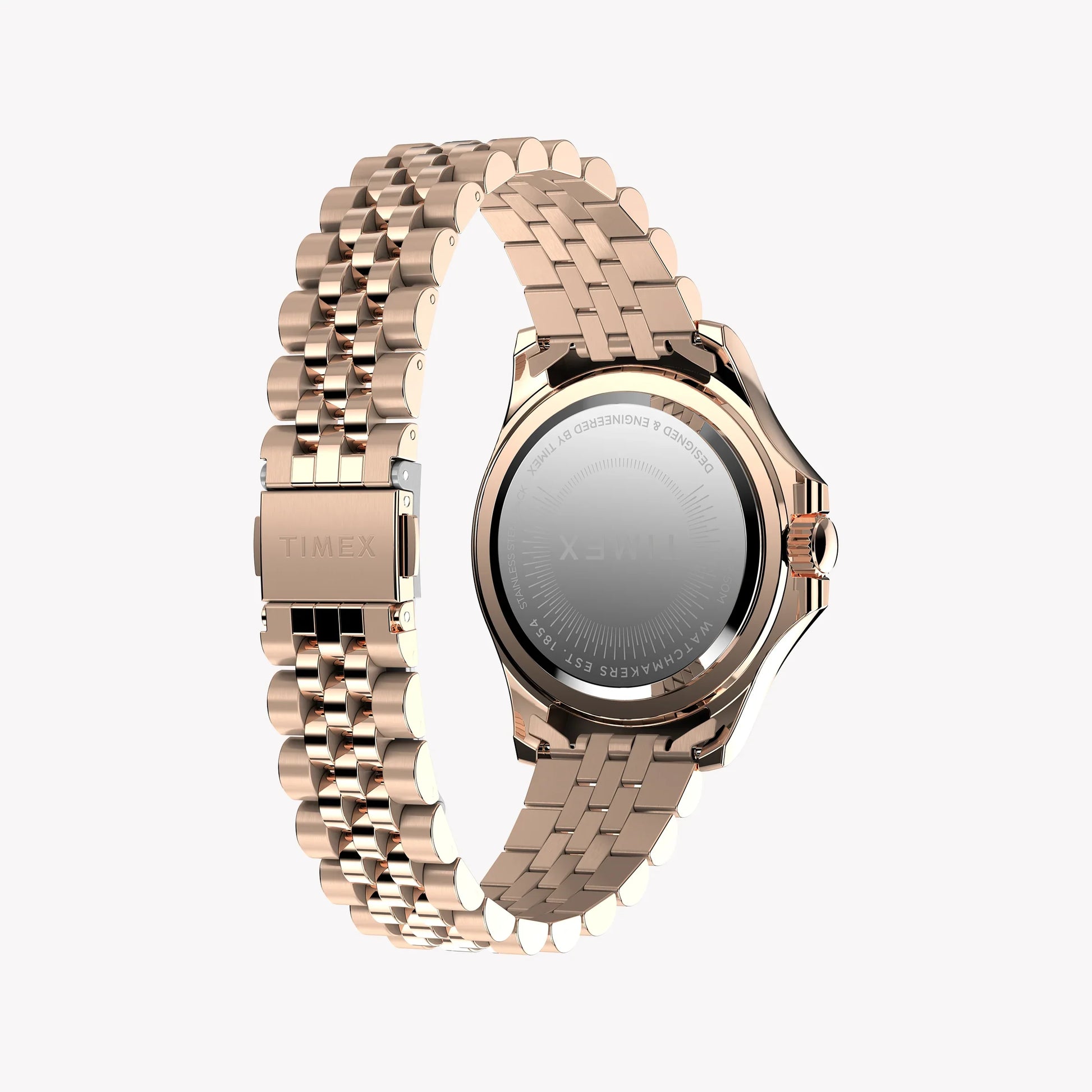 Timex Women's Rose Gold Watch, Crystal Accents | T2P2041J-1