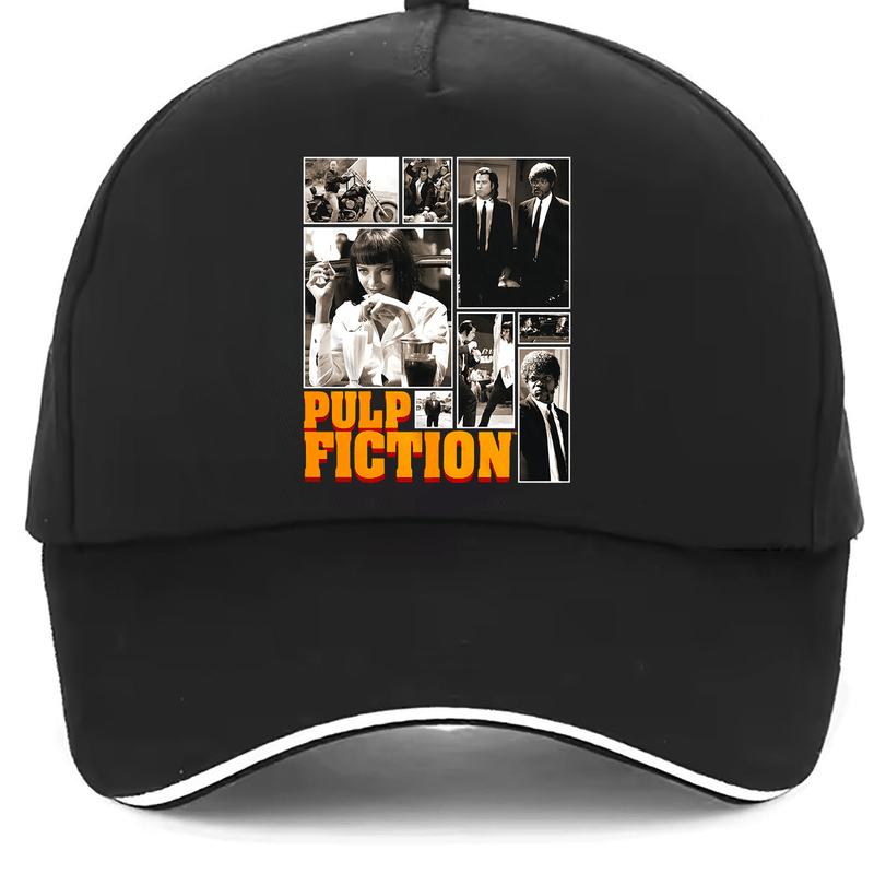 Pulp Fiction Licensed John Travolta Men Cap Men Cap Caps Men Women Hat Hat Men Baseball Cap Men'S Hat Women'S Cap AMK12390