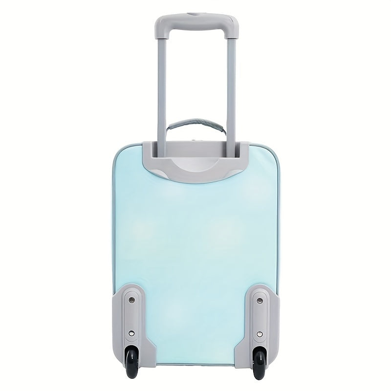 Inline Skating Roller Traveler Season 3 Piece Set, Blue College Student Travel, Youth Travel Luggage, Portable, Meets All Airline's Portable Restrictions