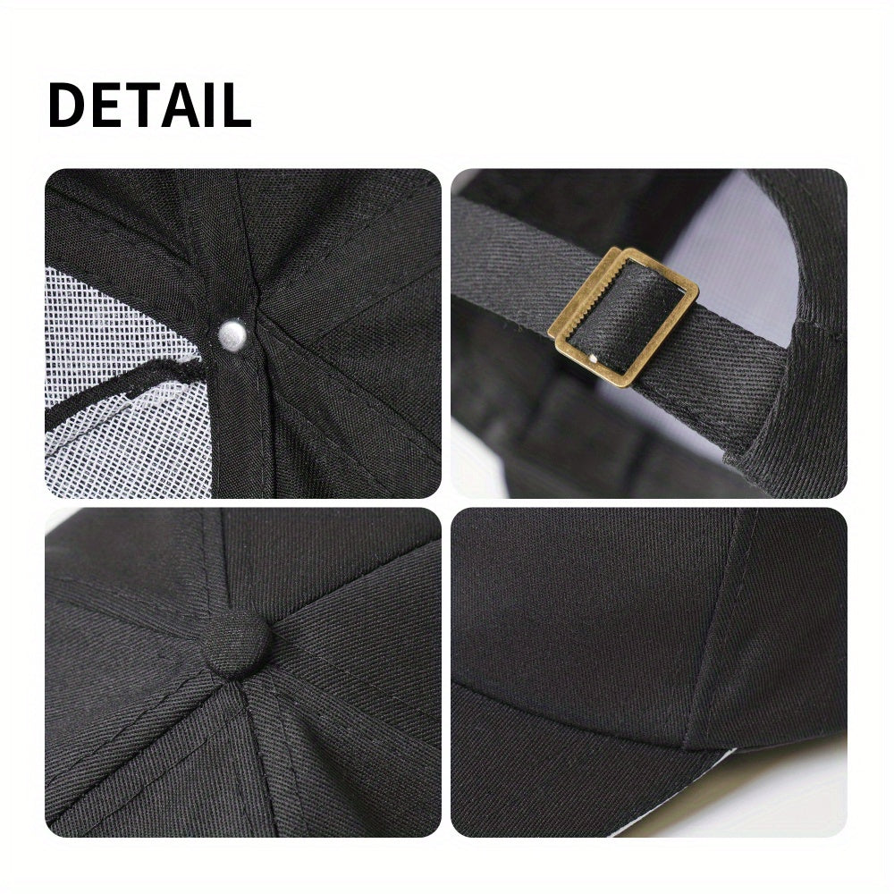 Life is A Beautiful Ride Baseball Cap Sandwich Brim Hats for Men Women Adjustable Caps