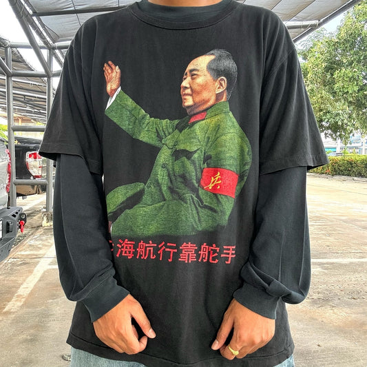 Retro Big Talker Washed-out Vintage T-shirt