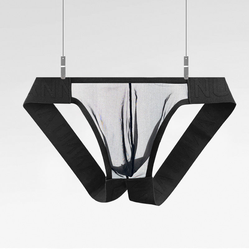 Transparent Mesh Fashion Relievo Pattern Belt T-back